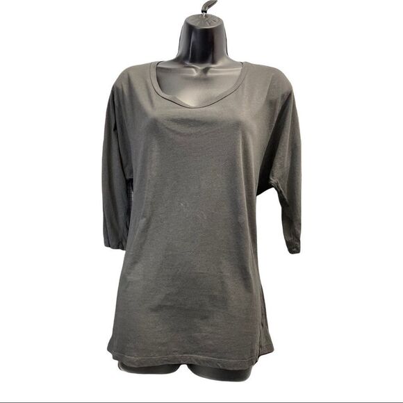 GAP, Women’s Gray Medium Top, Dolman sleeves, 60%Cotton, 40% Modal, soft, - Picture 1 of 8